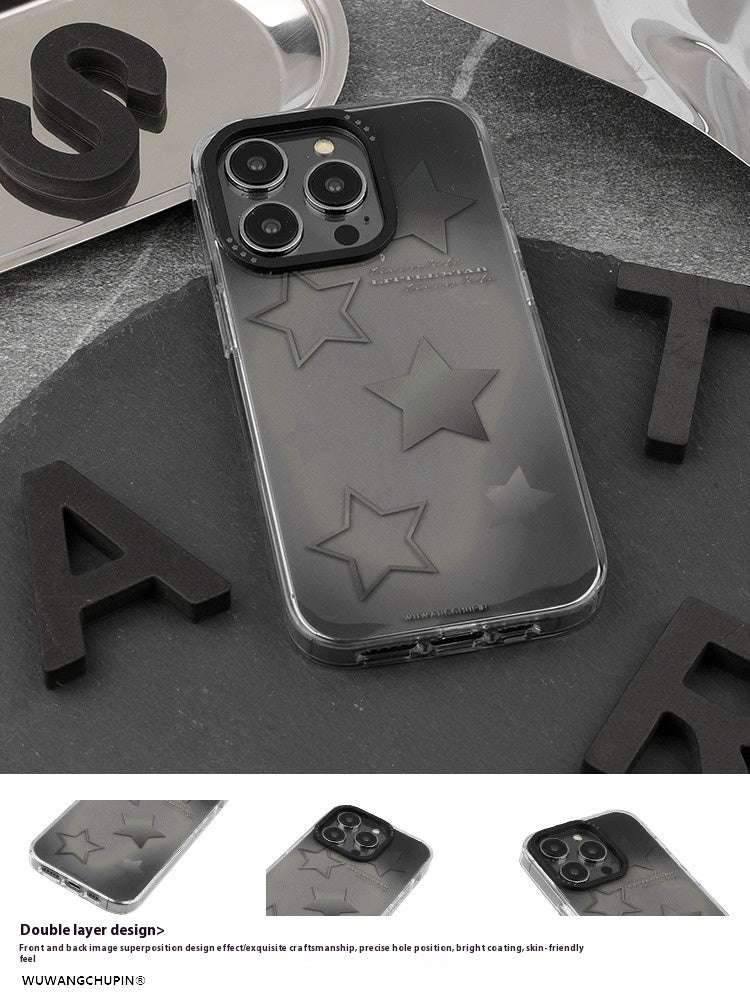 Load image into Gallery viewer, Apple iPhone 14/Pro/Pro Max dark star design style phone case Shockproof Fashion Series Case
