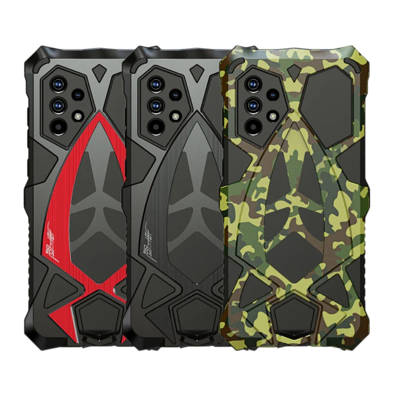 Load image into Gallery viewer, Samsung Galaxy S21/Plus/Ultra - Military Grade Shockproof Metal Armor Protective Case
