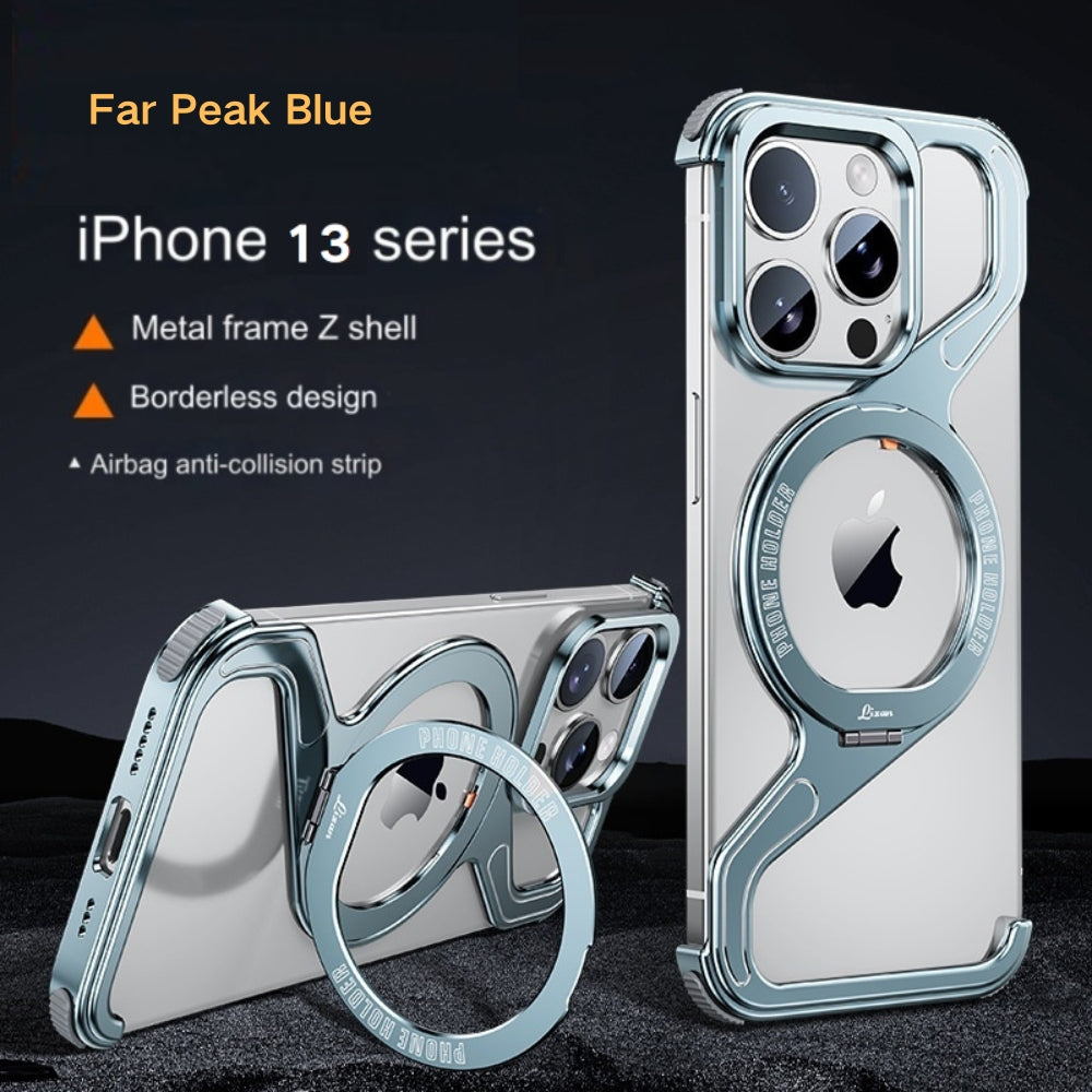 [Z-type metal bracket shell] Apple iPhone 13/Pro/Max - Magsafe Magnetic Phone Case - i-Station Mobile Phone & Electronic Device Repair and Accessories