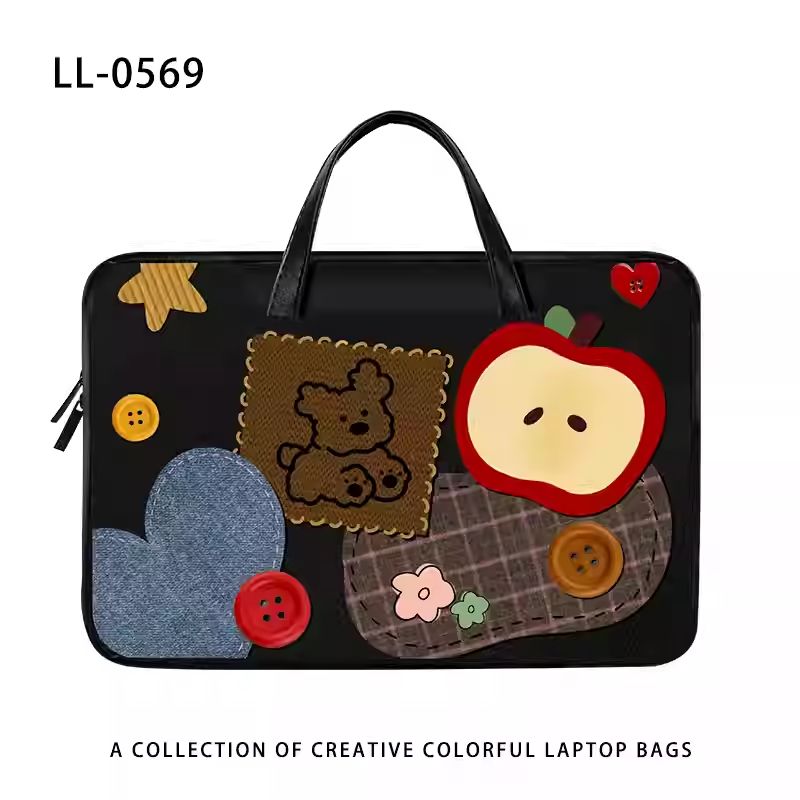Load image into Gallery viewer, Apple MacBook Air 13.3″ (2020–2023) Multifunctional Cartoon Soft Shockproof Laptop Bag
