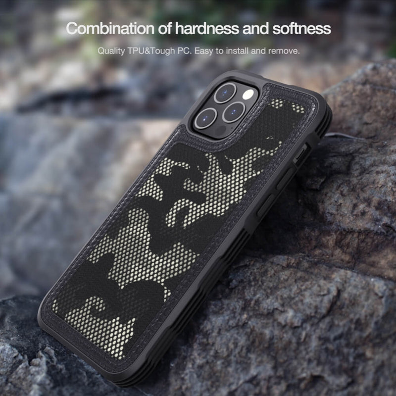 Load image into Gallery viewer, Apple iPhone 12 &amp; 12 Pro - NILLKIN Camo Shockproof Protective Case
