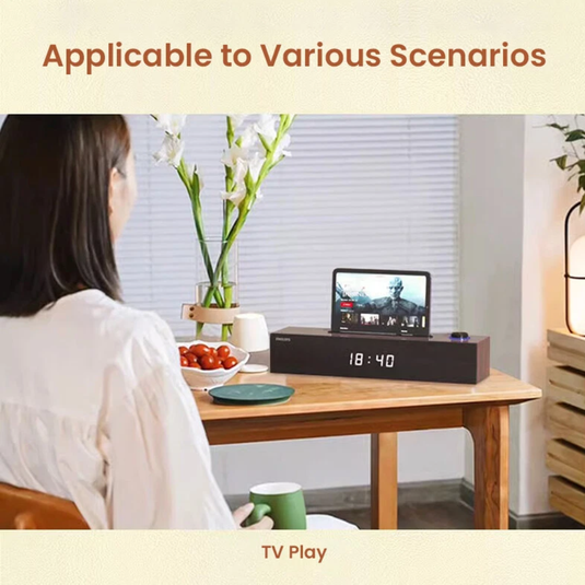 [SPA3809][Phone Stand] Philips Speaker Bluetooth 5.3 USB Dual Connection Methods Strip Shape