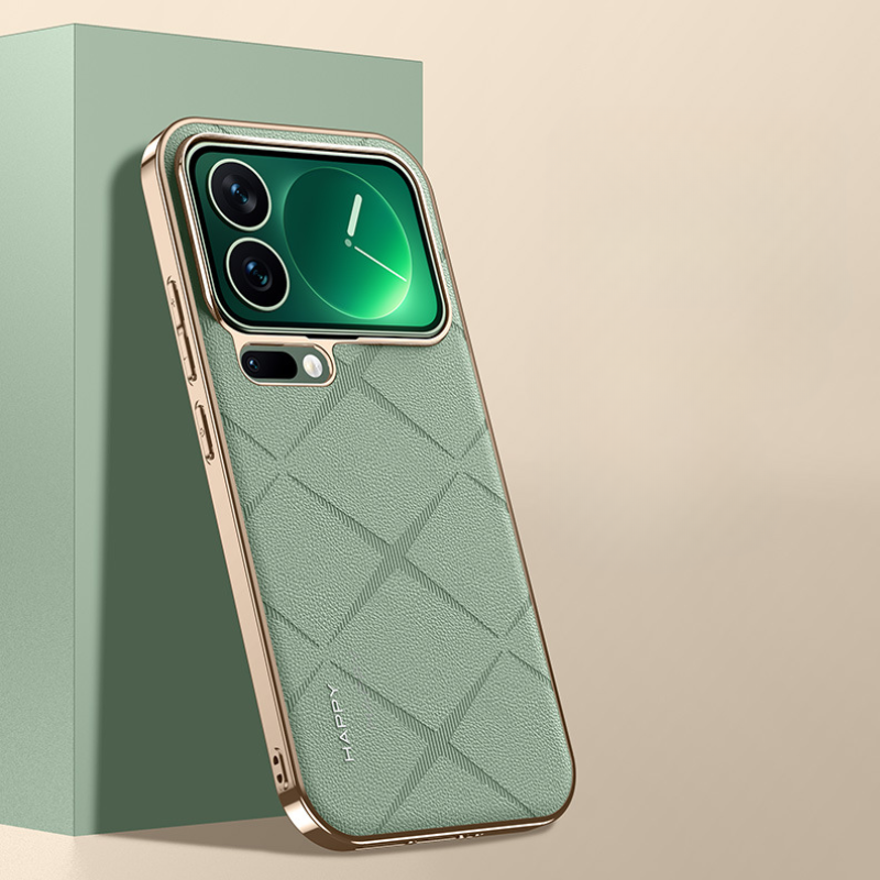 Load image into Gallery viewer, Xiaomi Mi 17/Pro/Pro Max - Plain Leather PC Shockproof Case
