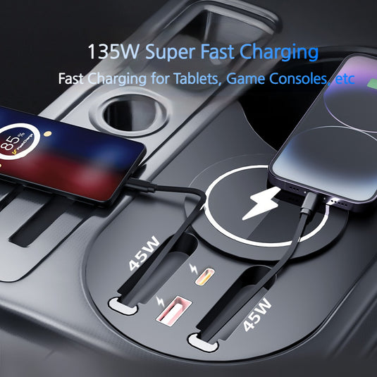 Audi A3 (2021–2025) Car Wireless Fast Charging Hub - i-Station Mobile Phone & Electronic Device Repair and Accessories