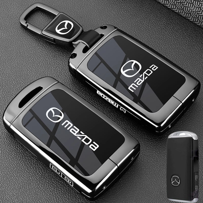 Load image into Gallery viewer, Mazda Zinc Alloy Car Key Protective Case For CX5, CX3, CX30, CX7, CX9, Mazda 2, 3, 6
