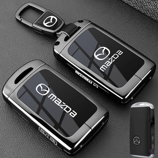 Mazda Zinc Alloy Car Key Protective Case For CX5, CX3, CX30, CX7, CX9, Mazda 2, 3, 6