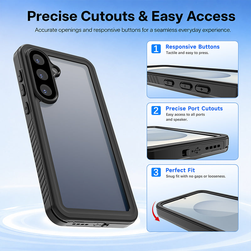 Load image into Gallery viewer, [FS Series] Samsung Galaxy S26 FE Full Covered Waterproof Heavy Duty Shockproof Armor Case
