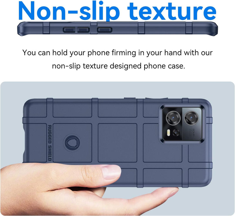 Load image into Gallery viewer, Motorola Moto Edge 30 Fusion/S30 Pro - Shield Shockproof Rugged Heavy Duty Case With 2PC 9H Glass Screen Protector
