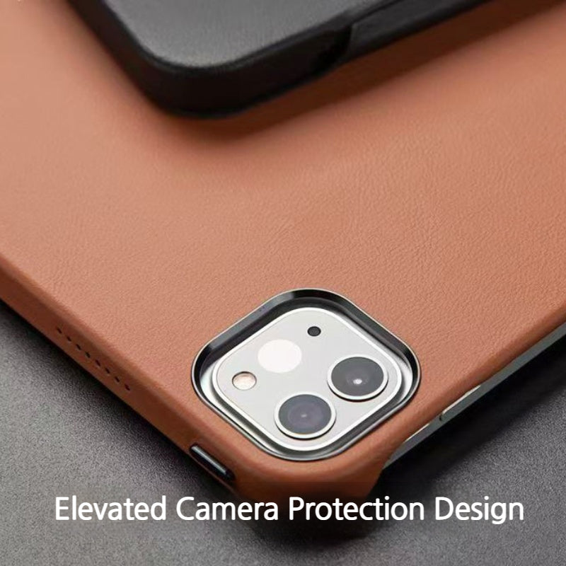 Load image into Gallery viewer, Apple iPad Pro 12.9-inch 3rd/4/5/6th Gen (2018/2020/2021/2022) Genuine Leather Full-protection Shockproof Case - i-Station Mobile Phone &amp; Electronic Device Repair and Accessories
