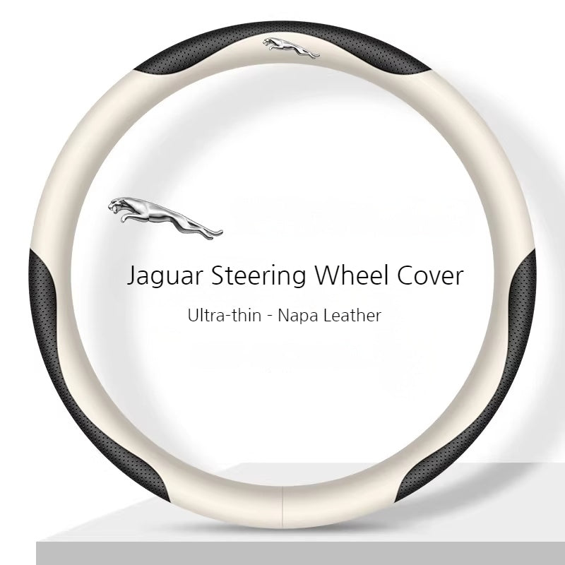 Load image into Gallery viewer, Jaguar Ultra-Thin Anti-Slip Steering Wheel Cover for XFL, XEL, F-PACE, F-TYPE, XJ, XF, XJL - i-Station Mobile Phone &amp; Electronic Device Repair and Accessories
