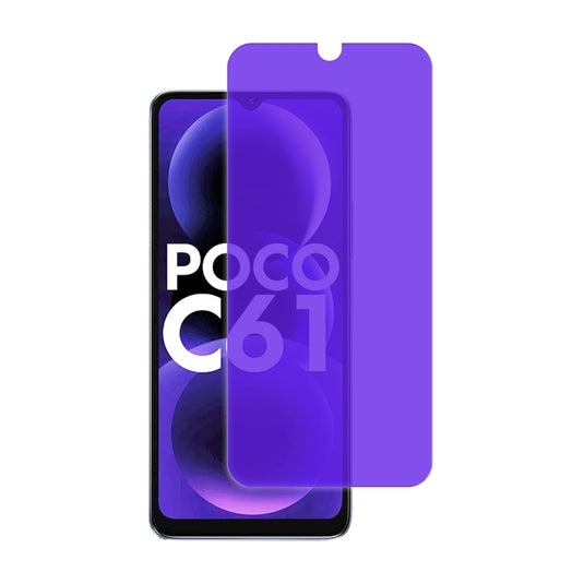 [Anti-Blue Light Eyecare] XIAOMI Poco C61 - Tempered Glass Screen Protector