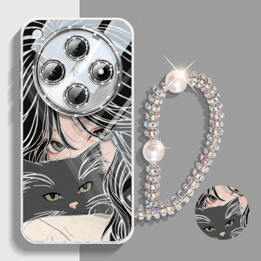 OPPO Find X8 Pro - New Fashionable Cat-themed Full Cover Anti Drop Phone Case