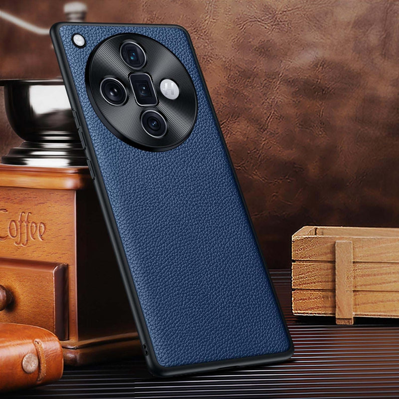 Load image into Gallery viewer, OPPO Find X8 Pro - Full Coverage Genuine Leather Shockproof Business Phone Case
