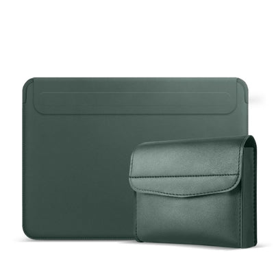 Apple MacBook Air & Pro 13"-17.3" Business Leather Protective Sleeve With Power Bank Bag - i-Station Mobile Phone & Electronic Device Repair and Accessories