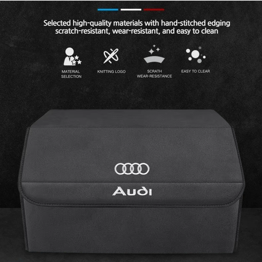 Audi Car Trunk Storage Box for Q5L, A6L, Q6, Q7, Q8, Q3, Q2L, A4, A5, A7, A8L