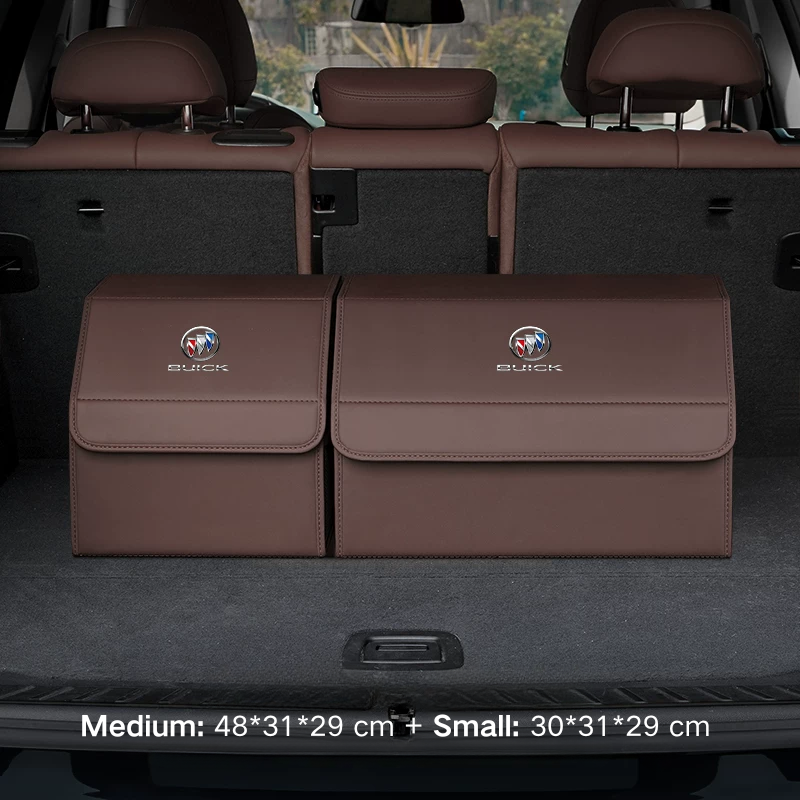 Load image into Gallery viewer, Buick Microfiber Leather Car Trunk Storage Box for Envision S, Enclave, Regal, LaCrosse, Excelle, GL8

