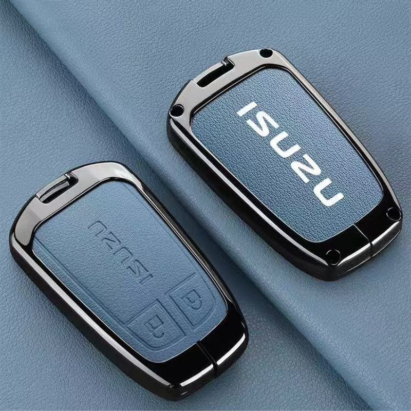 Load image into Gallery viewer, Isuzu Aluminum Alloy Shockproof Car Key Case Cover for D-Max, MU-X, Lingtuo, Ruimai
