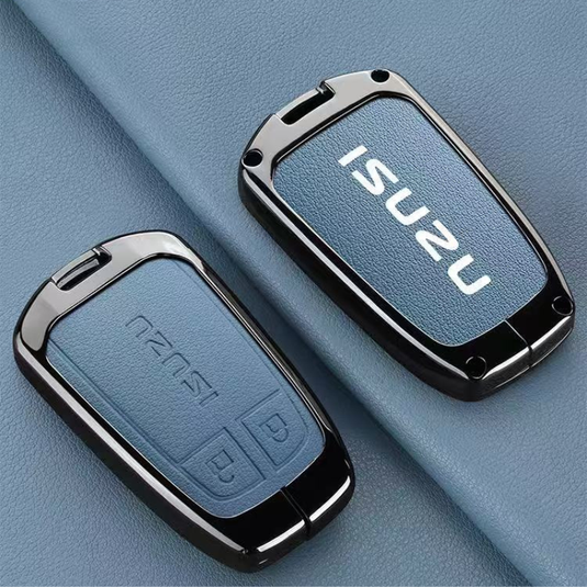 Isuzu Aluminum Alloy Shockproof Car Key Case Cover for D-Max, MU-X, Lingtuo, Ruimai