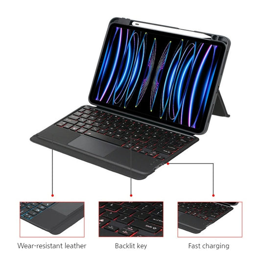 [Detachable] Apple iPad Mini 6/7 8.3'' 6/7th Gen (2021/2024) Smart Wireless Trackpad Keyboard Flip Case - i-Station Mobile Phone & Electronic Device Repair and Accessories