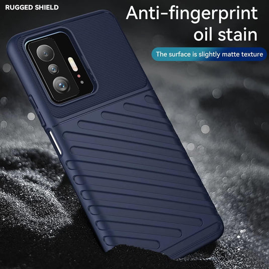 Motorola Moto E6i - Shield Shockproof Rugged Heavy Duty Case With 2PC 9H Glass Screen Protector