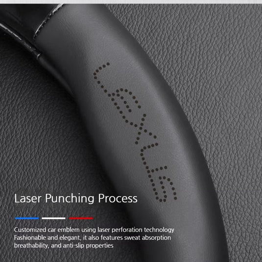 Lexus Leather & Carbon Fiber Car Steering Wheel Covers for Lexus ES200, ES300H, RX350, NX200, UX260