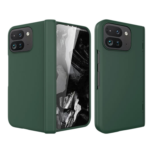 Google Pixel 9 Pro Fold - TPU + PC + PU 3-in-1 Full Covered Shockproof Minimalist Phone Case