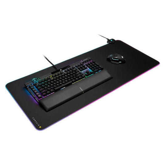 CORSAIR MM700 RGB Extended XL Cloth Gaming Mouse Pad Black CH-9417070-WW