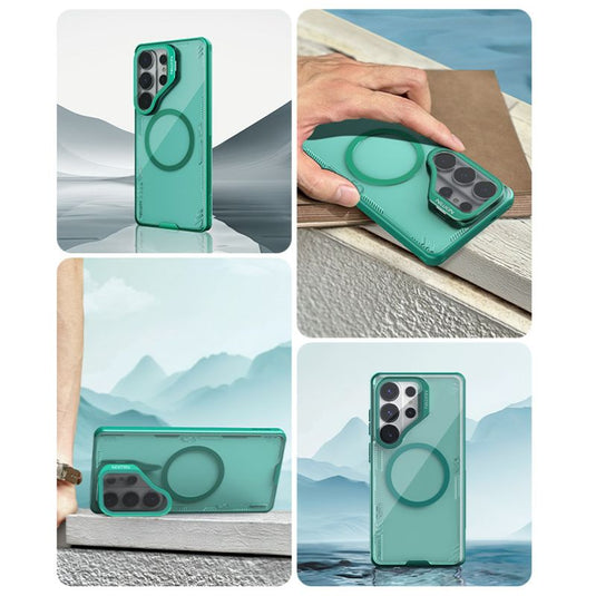 [Magsafe Compatible] Samsung Galaxy S26 Ultra - Nillkin Magnetic Protective Case with Transparent Lens Cover