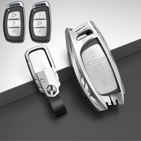 Hyundai Zinc Alloy Key Protective Cover For Tucson, Sonata Fe, Creta, Ix25, Ix35, Ix45, Verna, Solaris, Mistra, Elantra, Accent