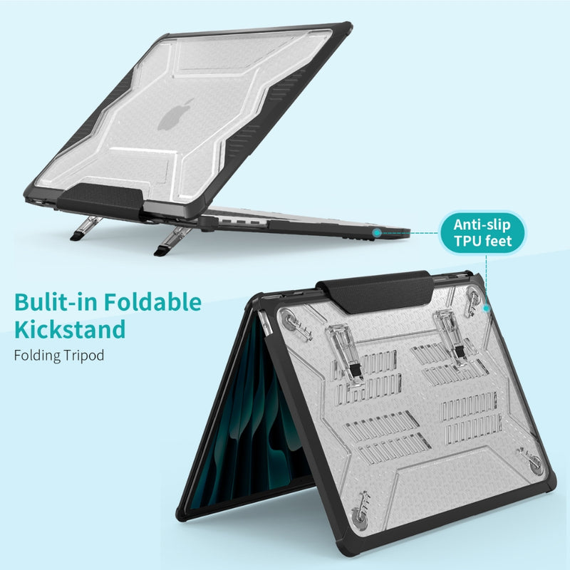 Load image into Gallery viewer, MacBook Air 15.3&quot; (A2941 &amp; A3114) - BJB3 Full Coverage Laptop Stand Protective Case
