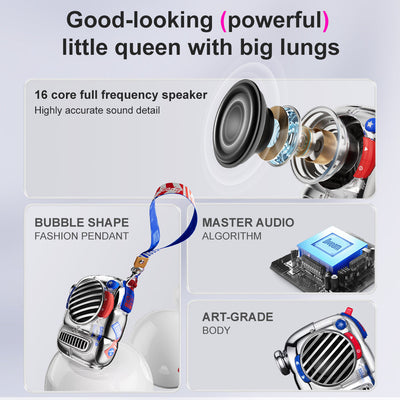 Divoom Spark-Pop Bluetooth Speaker Portable Small Speaker Perfect Gift - i-Station Mobile Phone & Electronic Device Repair and Accessories