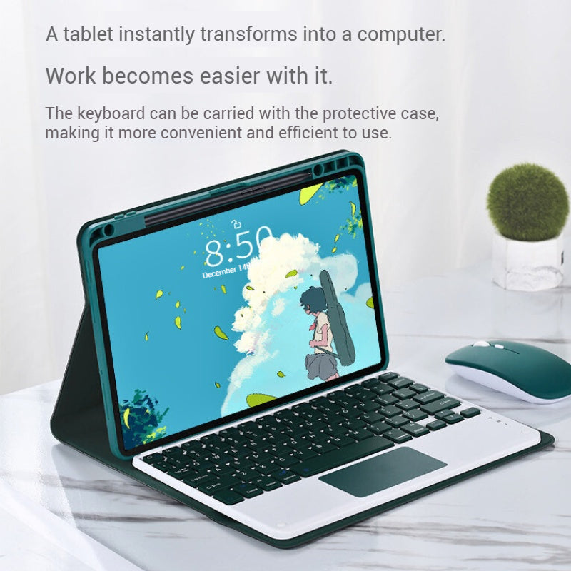 Load image into Gallery viewer, [Detachable] Infinix Xpad 11&quot; 2024 (X1101) Touchpad Wireless Bluetooth Keyboard Case With Pen Slot - i-Station Mobile Phone &amp; Electronic Device Repair and Accessories
