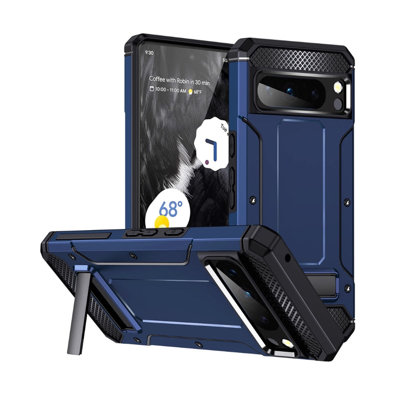 Load image into Gallery viewer, Google Pixel 7/Pro/A - TPU + PC 2 in 1 Mecha Style Drop Resistant Protective Case
