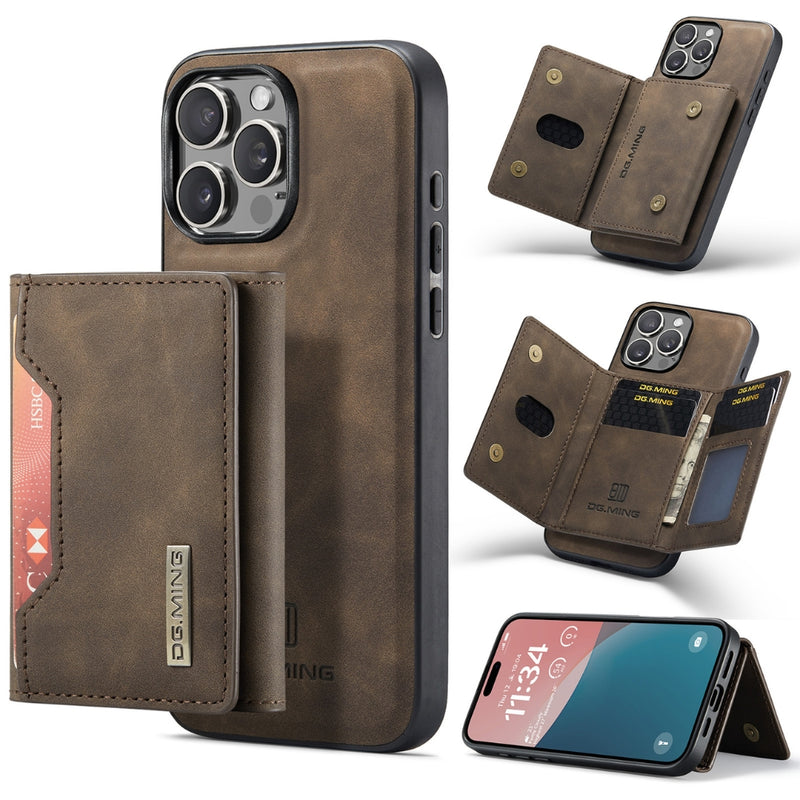 Load image into Gallery viewer, [With Card Slot] Apple iPhone 14/Plus/Pro/Max - 2 in 1 Detachable Leather Wallet Case
