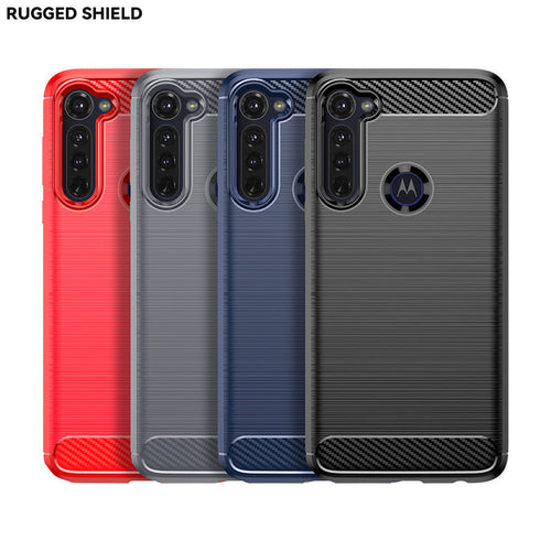 Motorola Moto G Pro - Shield Shockproof Rugged Heavy Duty Case With 2PC Tempered Glass Screen Protector