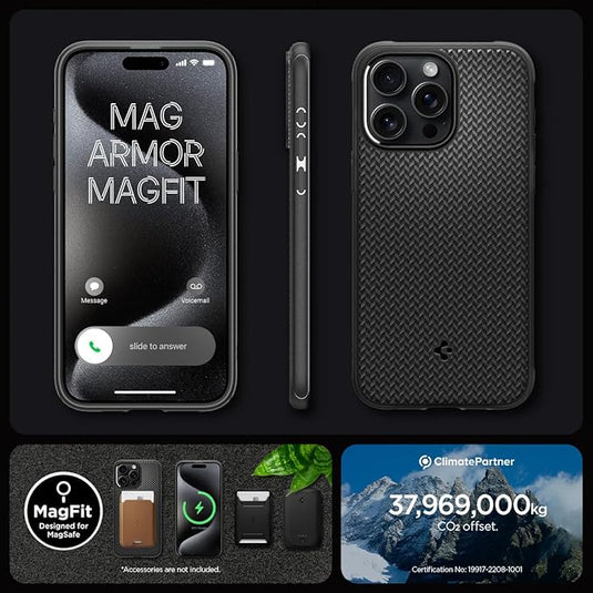 [Magsafe Compatible] Apple iPhone 12/Pro/Pro Max - SPIGEN Shield Shockproof Rugged Heavy Duty Case