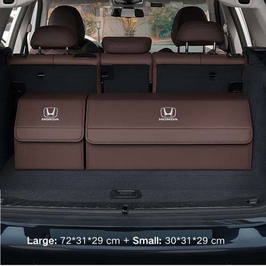Honda Microfiber Leather Car Trunk Storage Box for Accord, CR-V, Avancier, XR-V, Civic, Vezel, Breeze