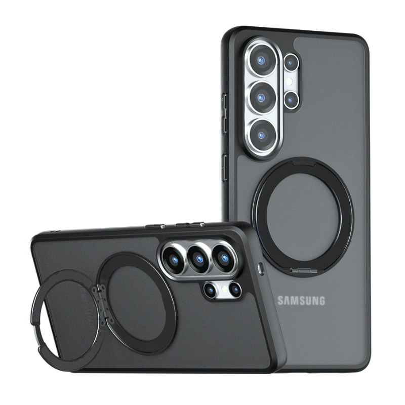 Load image into Gallery viewer, [Magsafe Compatible] Samsung Galaxy A57 (SM-A576) Matte Shockproof Stand Case
