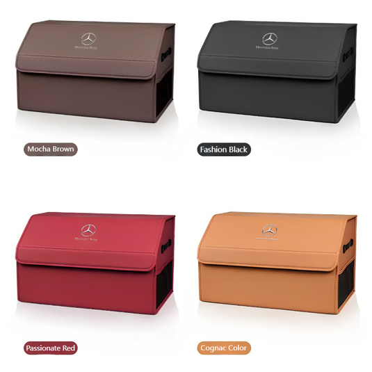 Mercedes-Benz Microfiber Leather Car Trunk Storage Box for GLE350/450, GLA, GLC, GLB, GLS, G500, EQC, E-Class, C-Class, S-Class - i-Station Mobile Phone & Electronic Device Repair and Accessories