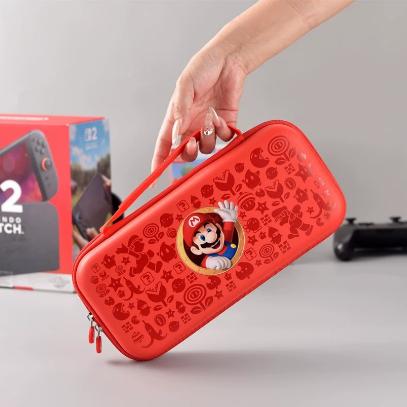 Load image into Gallery viewer, Nintendo Switch/Oled - Mario Gaming Hard Protective Storage Case &amp; Controller Grip
