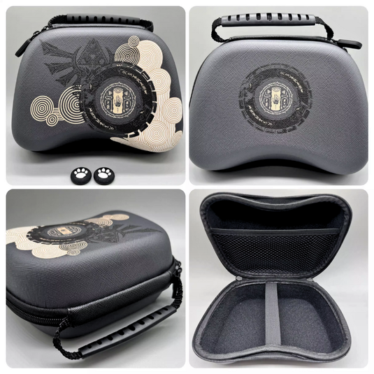 Nintendo Switch Lite/Oled Elf Tail Controller Storage Case – Protective Hard Shell Carrying Case for Joy-Con & Pro Controller