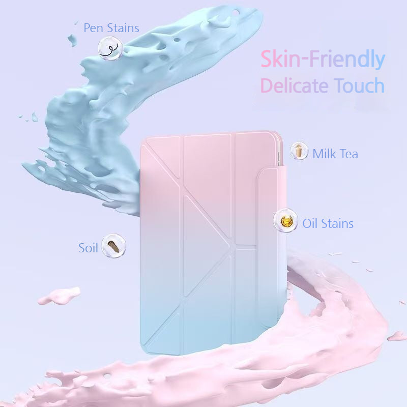 Load image into Gallery viewer, [Detachable] Apple iPad Air 13-inch M2/M3/M4 (2024/2025/2026) 720° Rotatable Gradient Full-cover Case With Pen Slot - i-Station Mobile Phone &amp; Electronic Device Repair and Accessories
