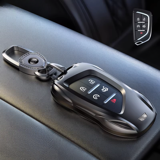 Cadilla Luxury Stylish Metal Car Key Fob Case Cover For XT5, CT5, XT6, CT6, XTS, ATS-L, SRX - i-Station Mobile Phone & Electronic Device Repair and Accessories