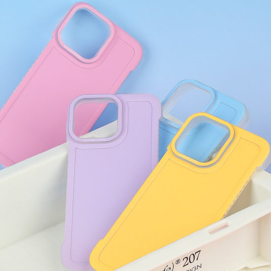 Apple iPhone 14/Pro/ Pro Max inimalist girl style, lightweight with heat dissipation Shockproof Fashion Series Case