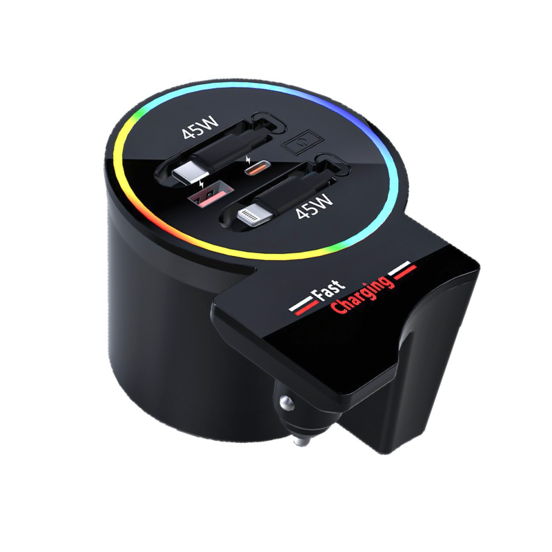 Load image into Gallery viewer, BMW X4 M (2019–2022) Car Fast Charging Hub with RGB Lighting - i-Station Mobile Phone &amp; Electronic Device Repair and Accessories
