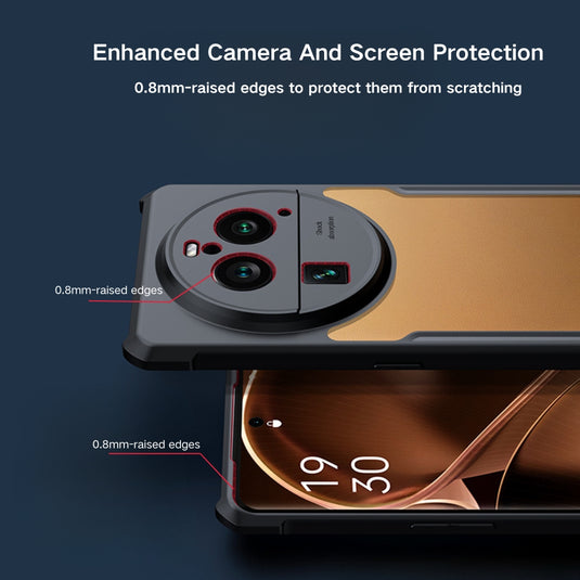 OPPO Find X6/Pro - Silicone Material Airbag Shockproof Protective Case