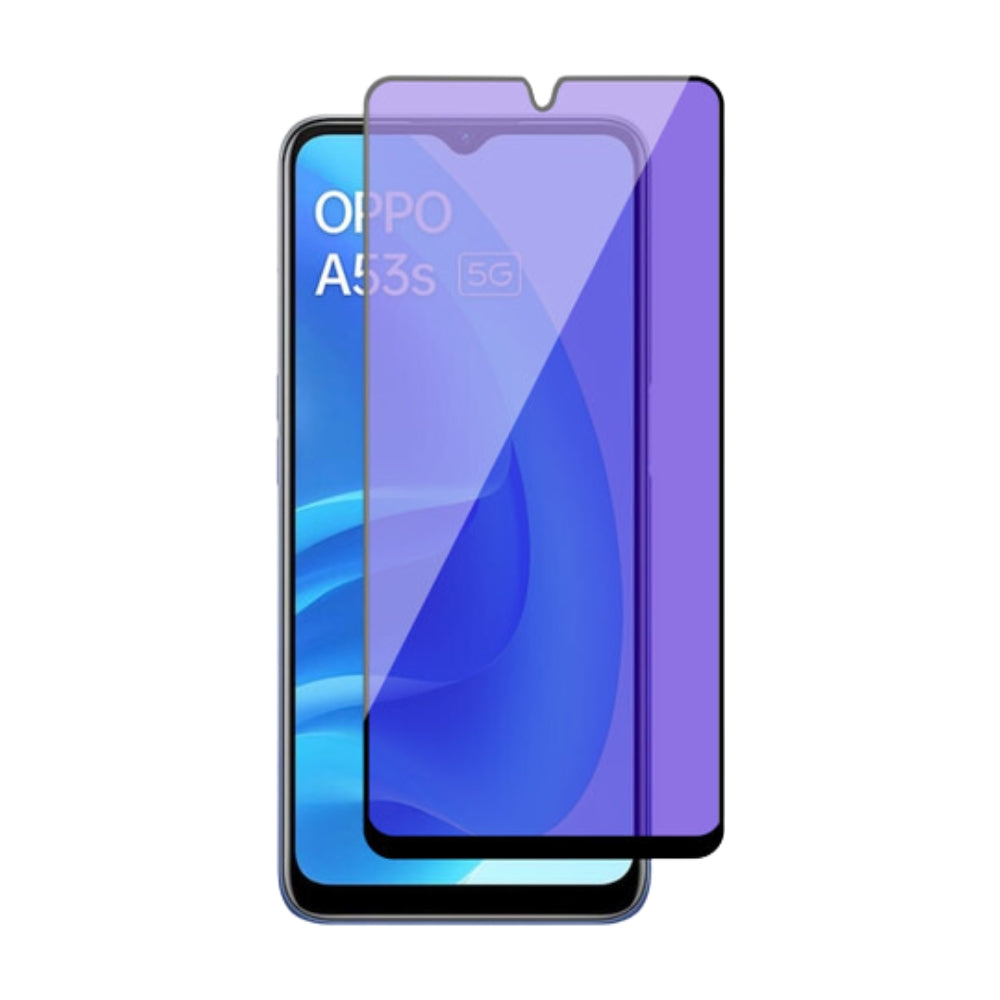 [Full Covered][Eyecare] OPPO A53s 5G 2021 (CPH2321) - 9H Hardness Anti-Blue Light Tempered Glass Screen Protector - i-Station Mobile Phone & Electronic Device Repair and Accessories