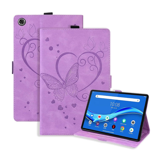 [With Card Slot] OPPO Pad (OPD2101) - Vintage Butterfly Embossed Stand Case