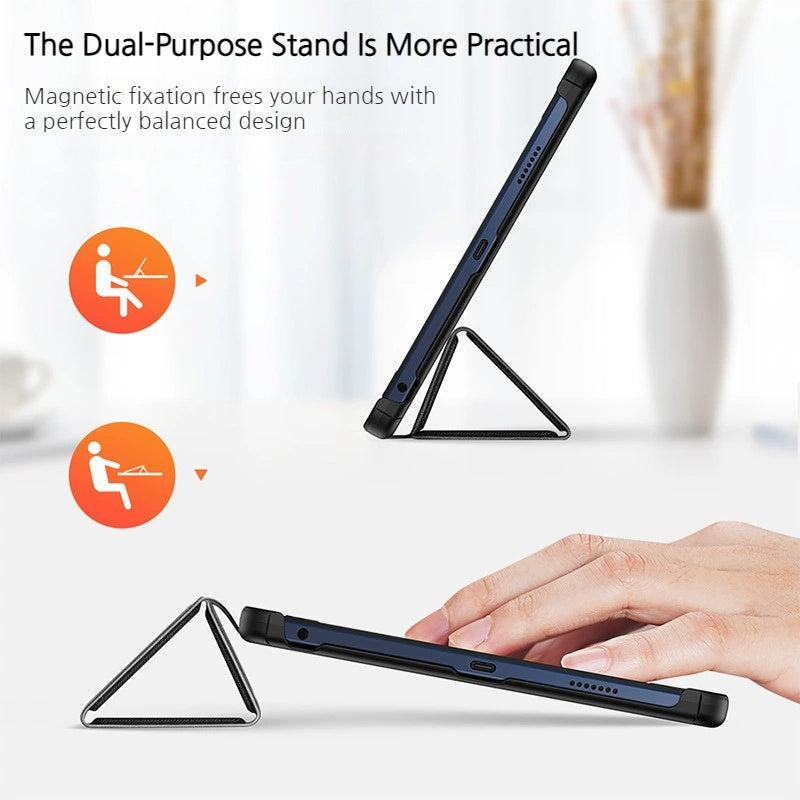 Load image into Gallery viewer, [With Pen Slot] Lenovo Idea Tab Pro Gen 2 13" 2026 (TB390FU) - Premium PU Fabric Texture Shockproof Case - i-Station Mobile Phone &amp; Electronic Device Repair and Accessories
