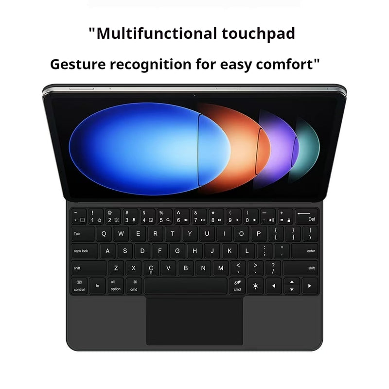 Load image into Gallery viewer, [Detachable] Xiaomi Mi Pad 6S Pro 12.4’’ 2024 Wireless Magnetic Touchpad Keyboard Case
